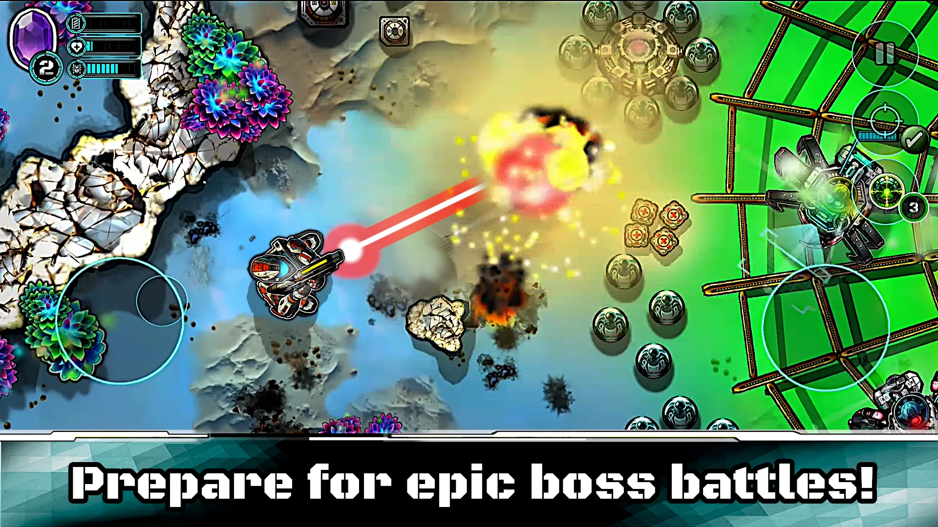 RoboStrike: Galaxy Defense | Indus Appstore | Screenshot