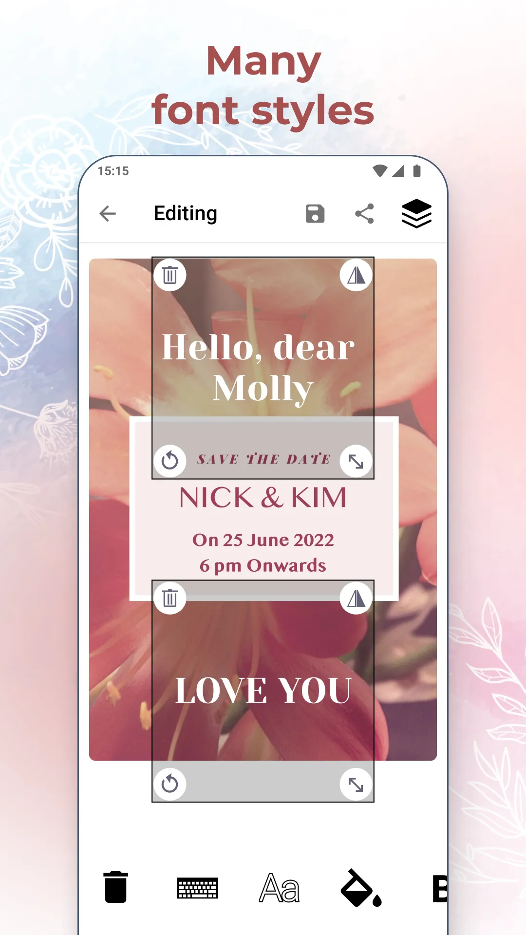 Wedding Invitation Card Maker | Indus Appstore | Screenshot