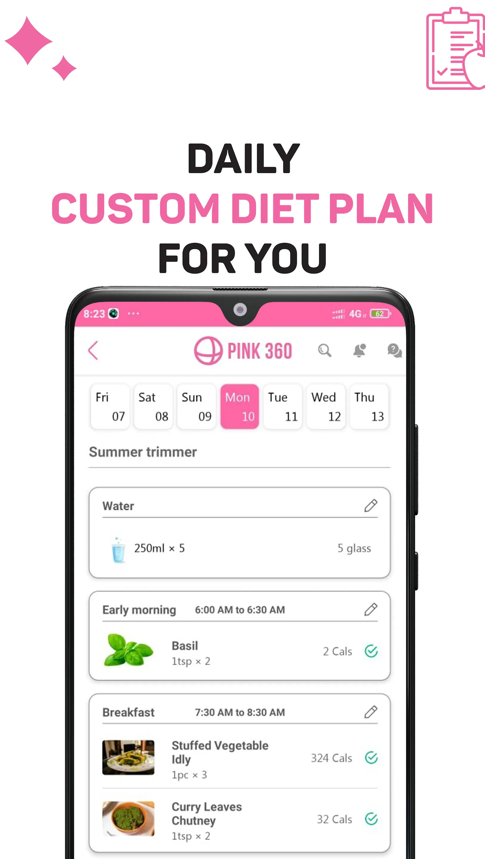 Pink 360 - Fitness, Diet Plans | Indus Appstore | Screenshot