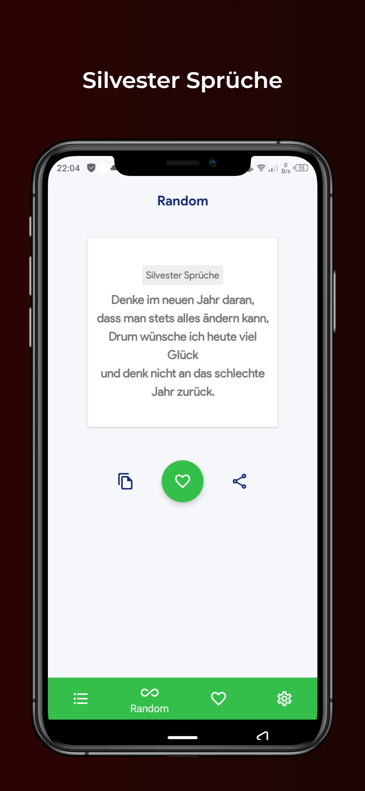 Silvester Sprüche | Indus Appstore | Screenshot