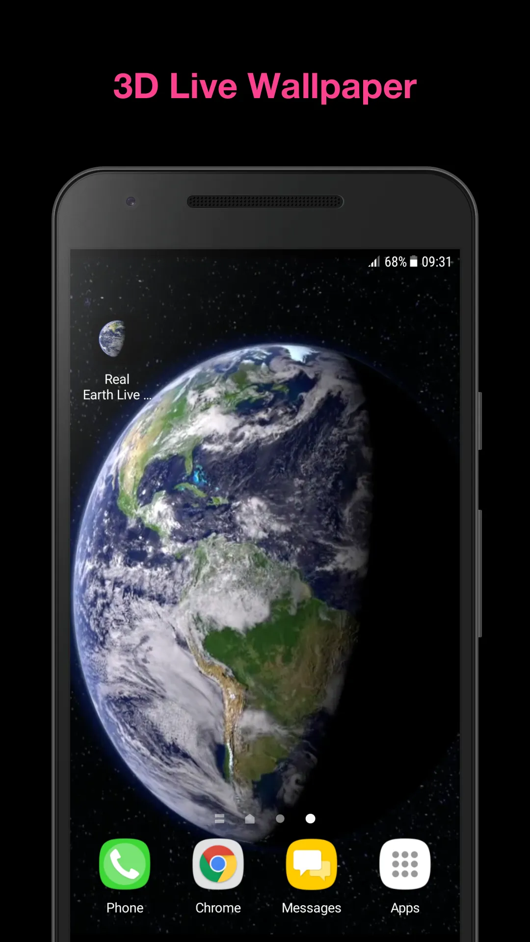 Real Earth Live Wallpaper | Indus Appstore | Screenshot