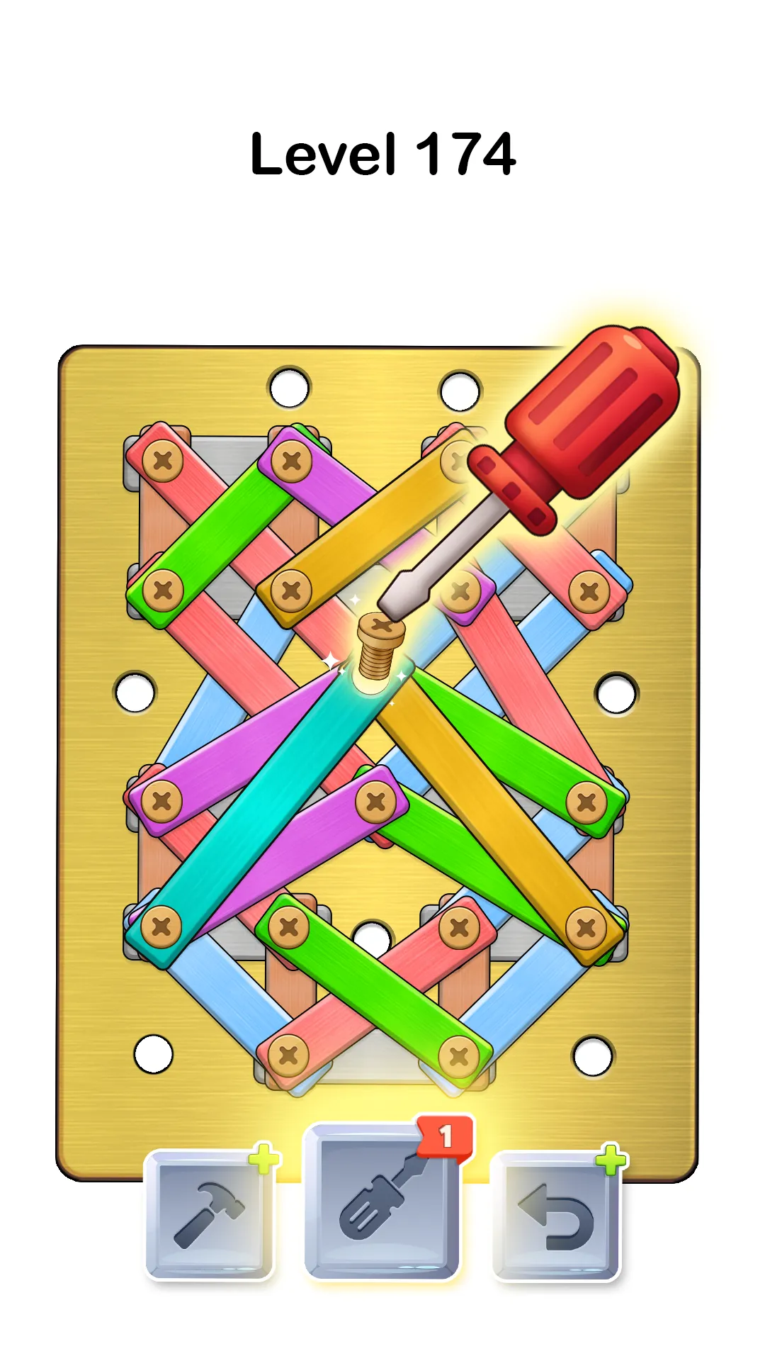 Screw Pin: Nuts & Bolts Puzzle | Indus Appstore | Screenshot