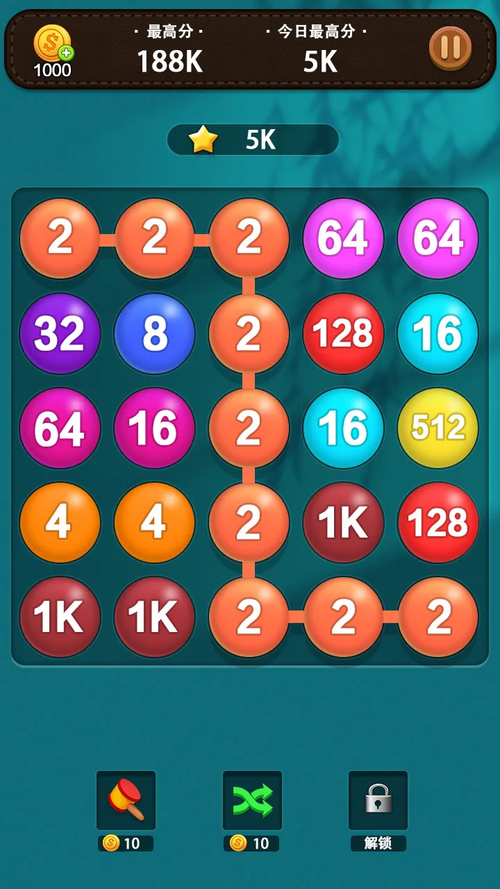 Bubble Pop - 2048 puzzle | Indus Appstore | Screenshot