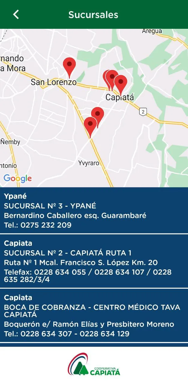 Cooperativa Capiatá Móvil | Indus Appstore | Screenshot