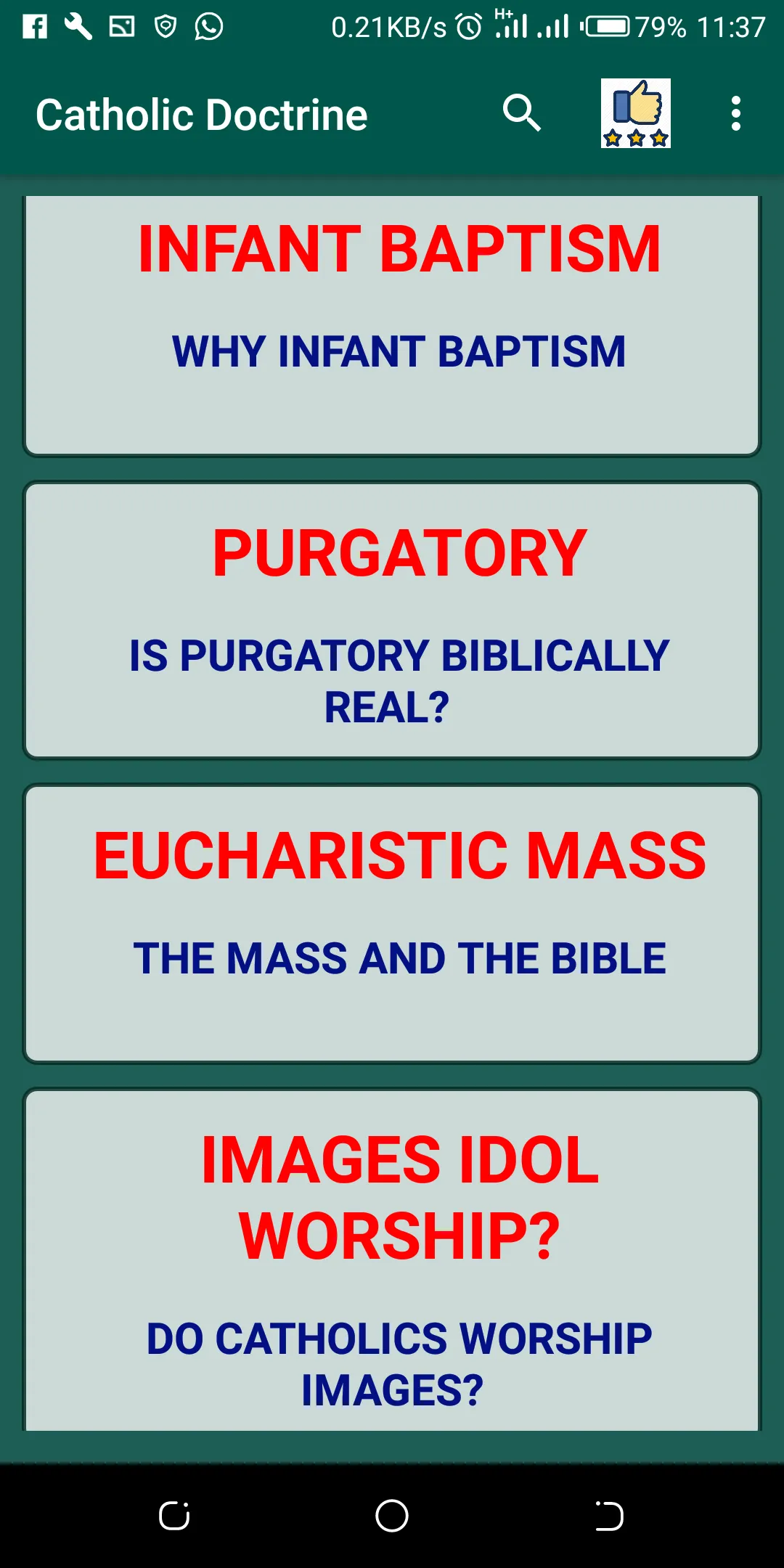 Catholic Missal, Bible, Hymnbo | Indus Appstore | Screenshot