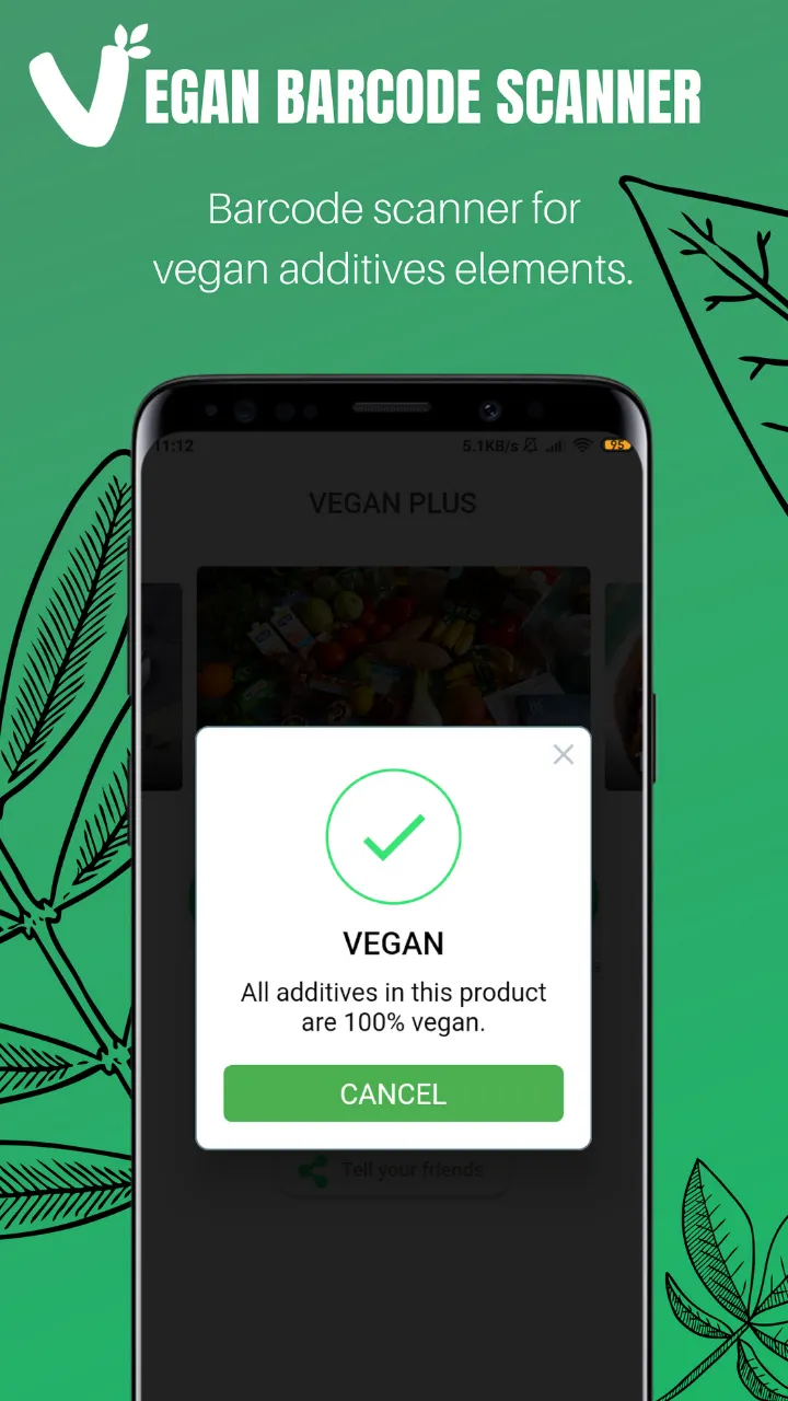 VEGAN PLUS: Scanner & Social | Indus Appstore | Screenshot