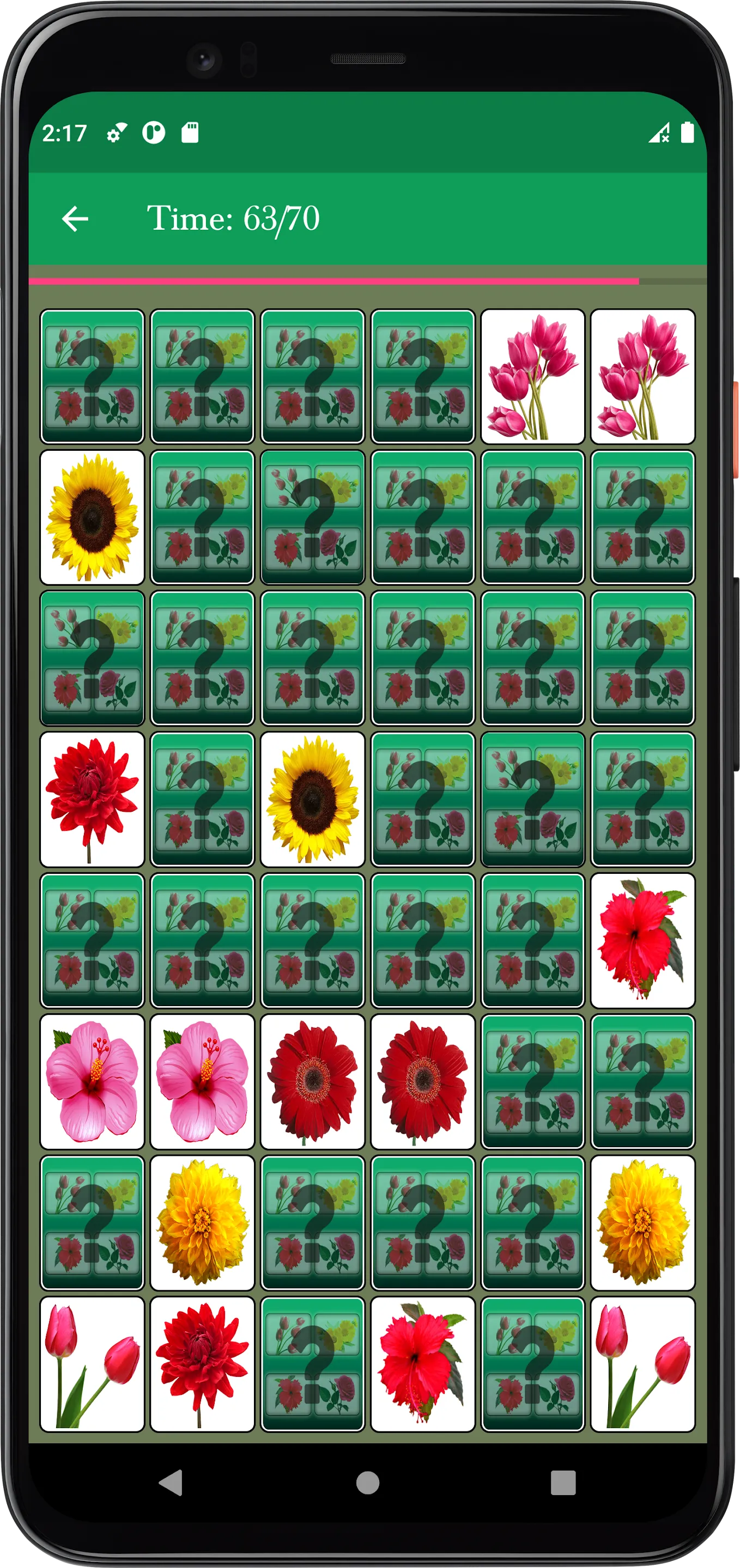 Flower Memory Matching Game | Indus Appstore | Screenshot