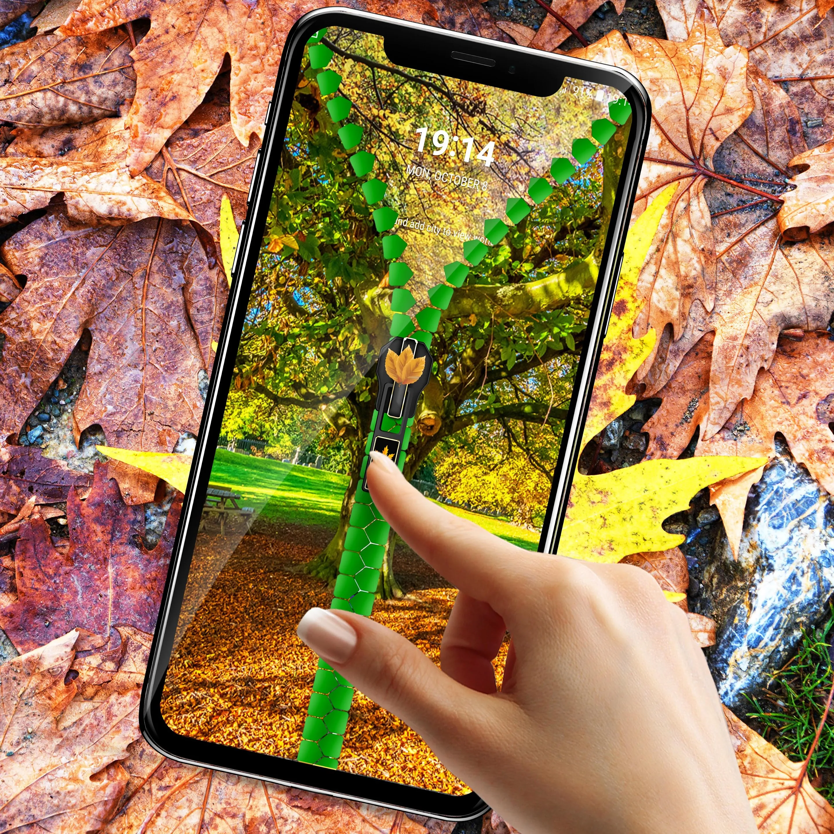 Autumn zip locker | Indus Appstore | Screenshot