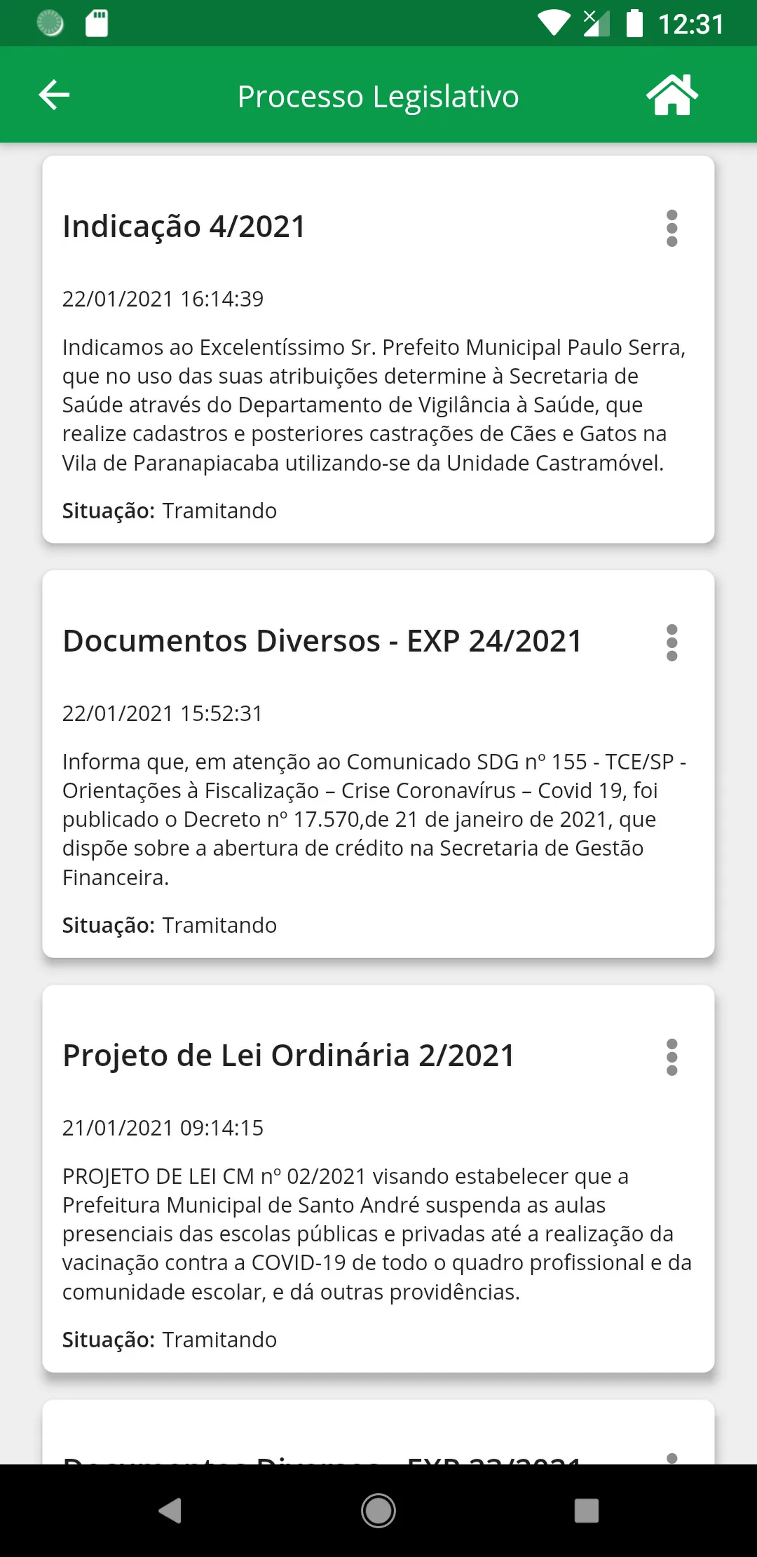 Câmara de Santo André | Indus Appstore | Screenshot