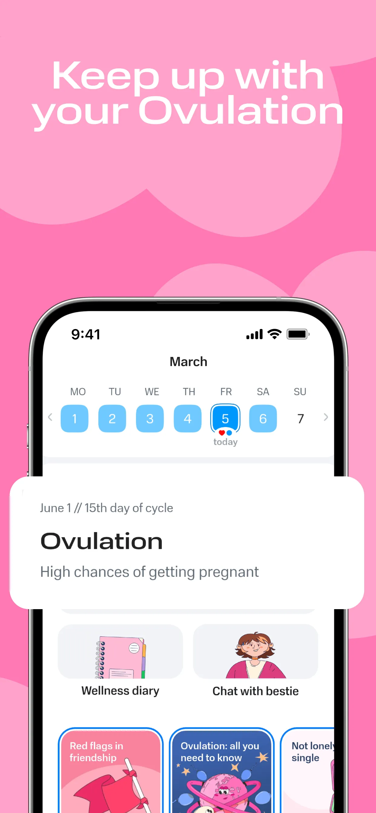 Clatch: Women's period tracker | Indus Appstore | Screenshot