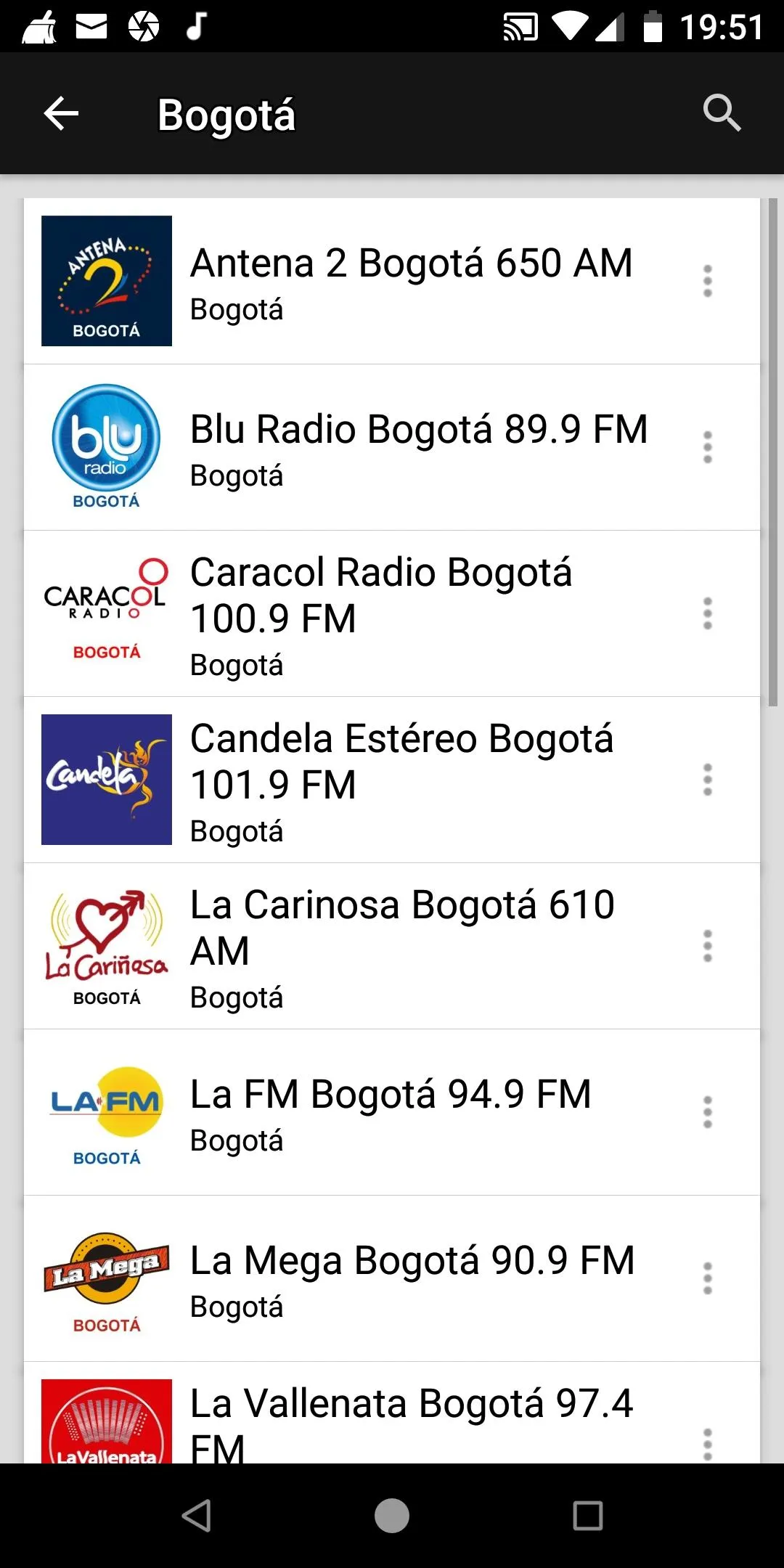 Bogota Radio Stations | Indus Appstore | Screenshot