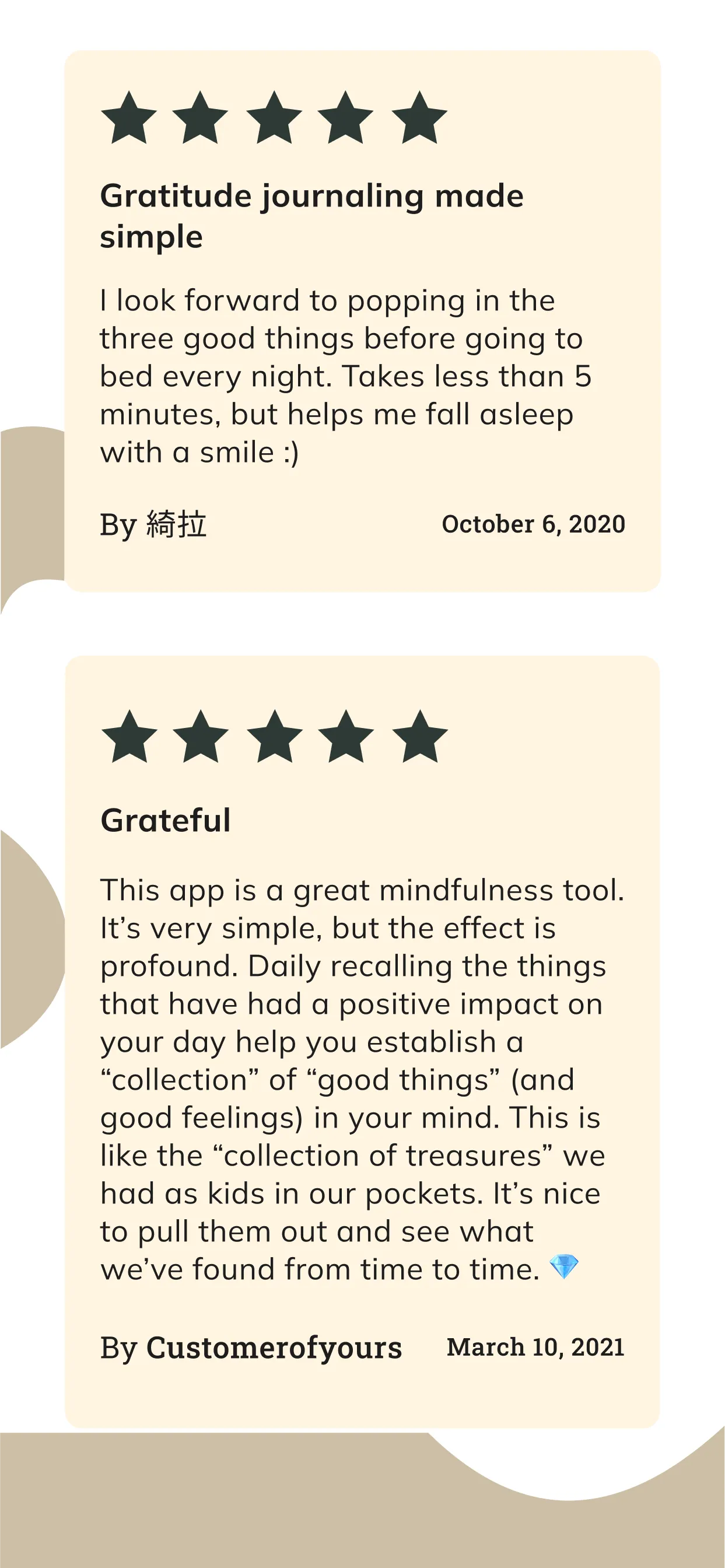 3 Good Things daily gratitude | Indus Appstore | Screenshot