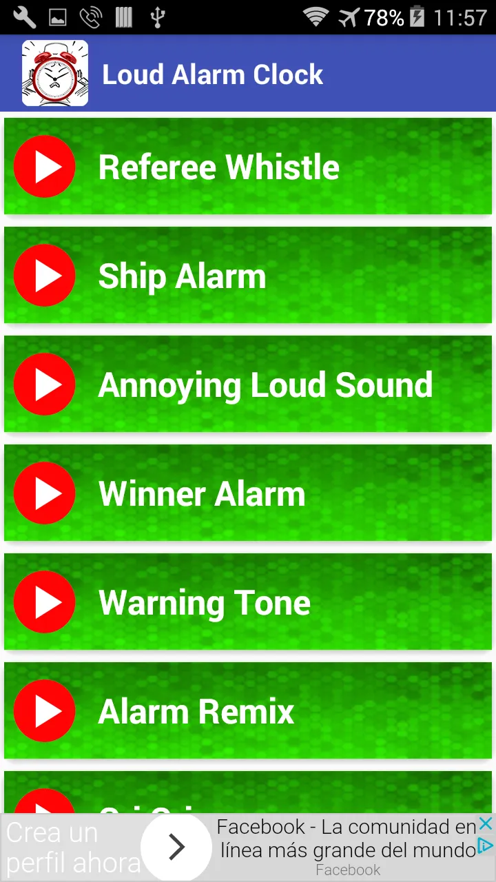 Loud Alarm Clock Ringtones | Indus Appstore | Screenshot