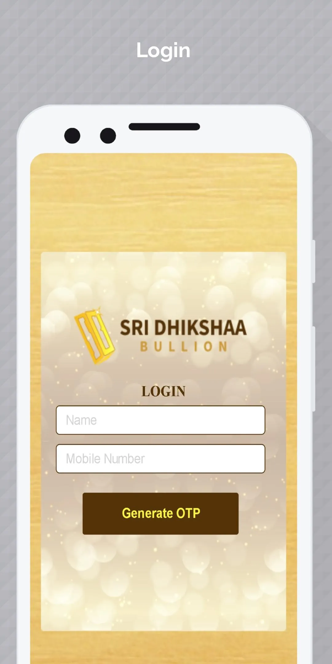 Sri Dhikshaa Bullion | Indus Appstore | Screenshot