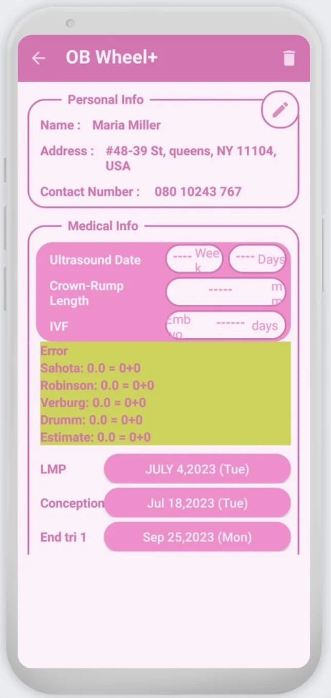 OB Wheel+: BMI, Pregnancy calc | Indus Appstore | Screenshot
