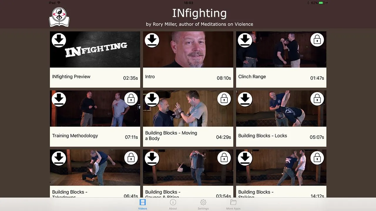 INfighting / Rory Miller | Indus Appstore | Screenshot