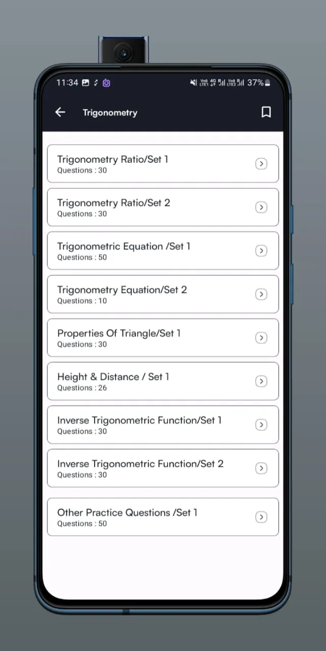 Nimcet Preparation App 2024 | Indus Appstore | Screenshot