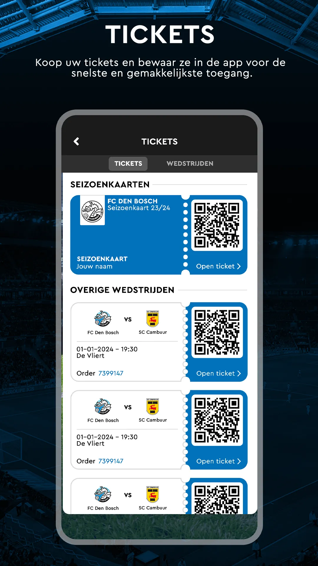 FC Den Bosch - Officiële App | Indus Appstore | Screenshot