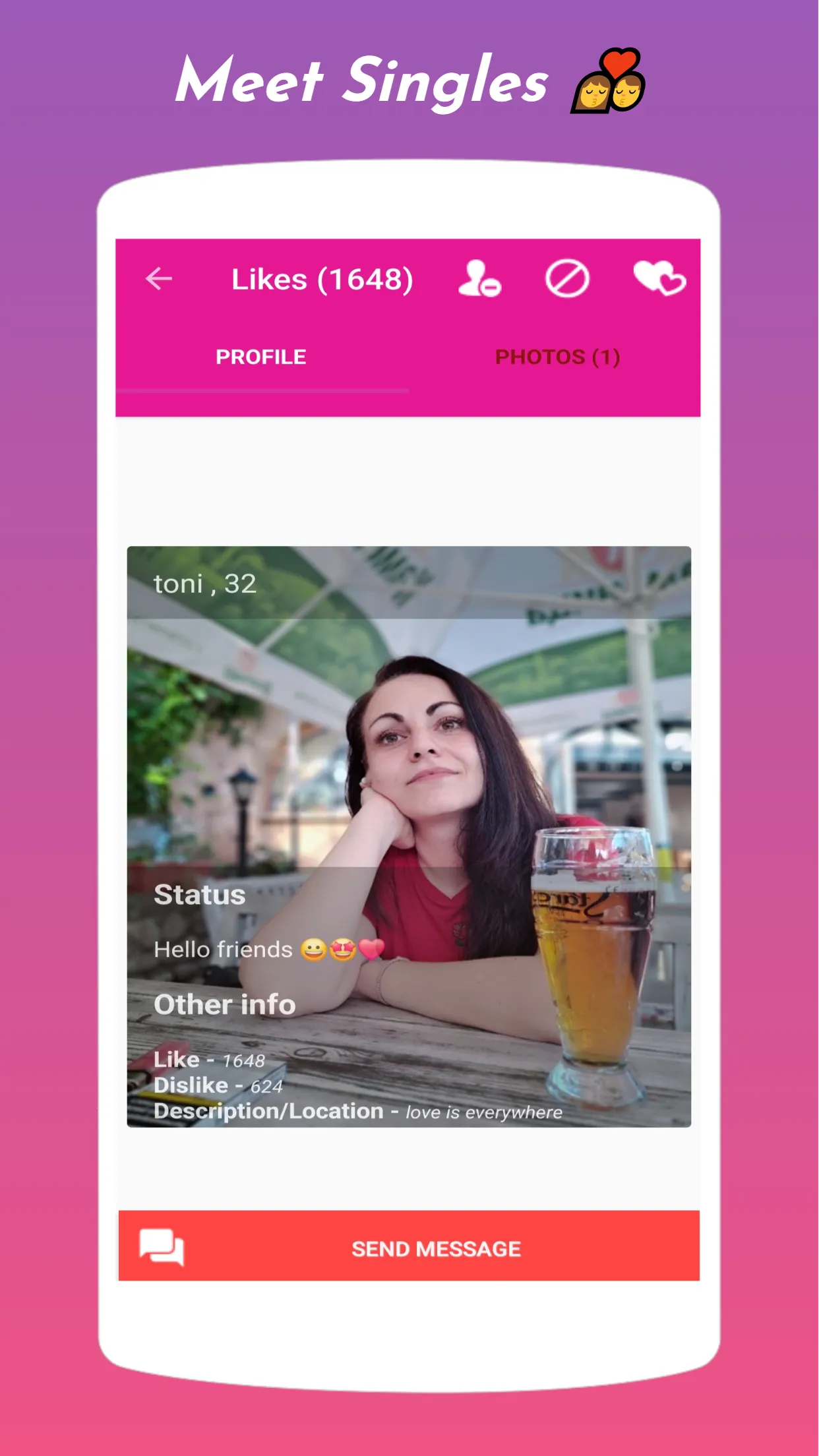 LoveMe - Love Chat | Indus Appstore | Screenshot