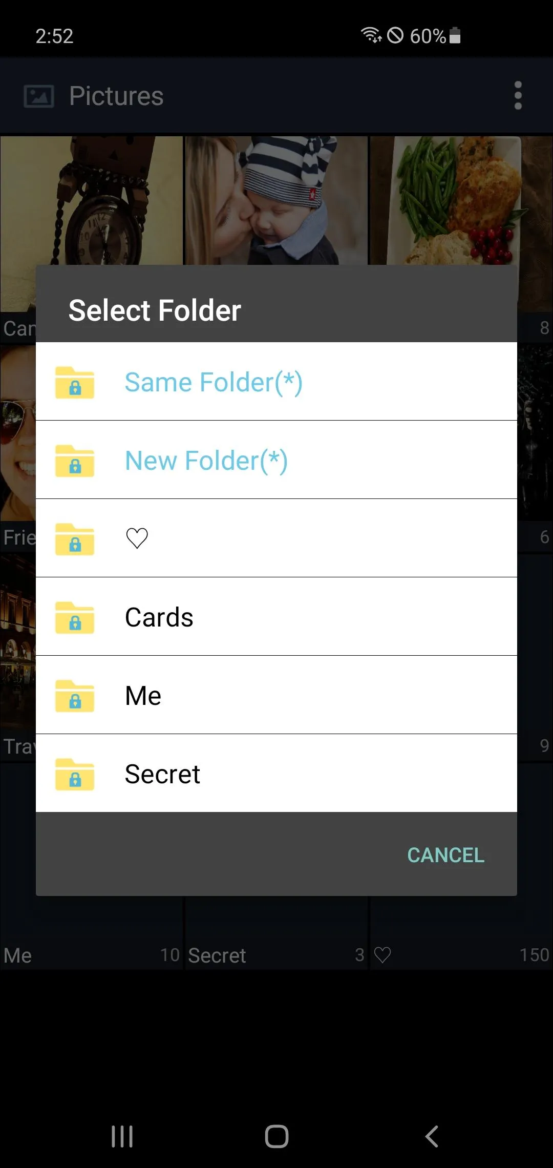 Secure Gallery (Lock/Hide Pict | Indus Appstore | Screenshot