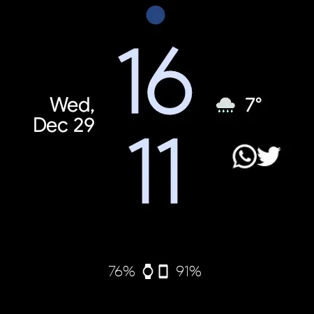 Monet Watch Face | Indus Appstore | Screenshot