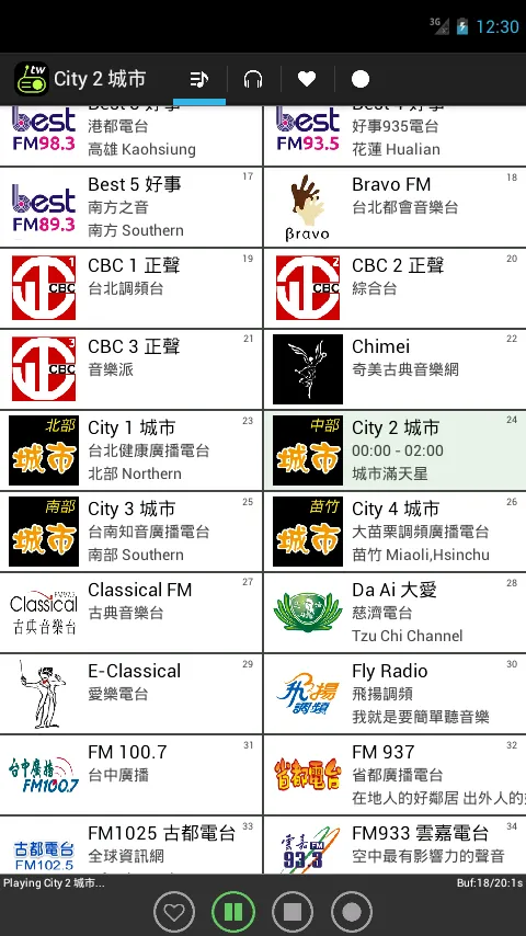 Sqgy TW Radios | Indus Appstore | Screenshot