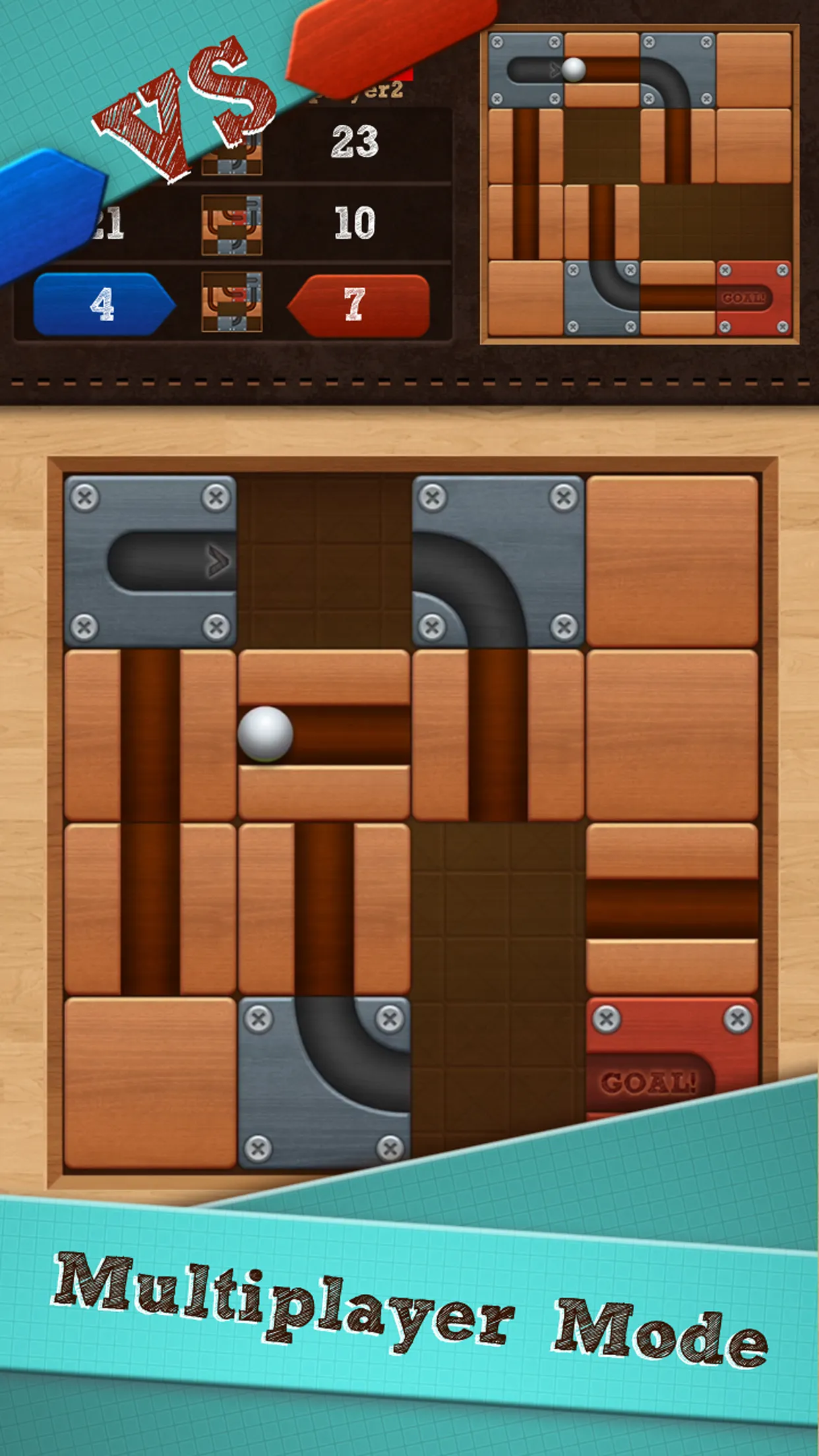 Roll the Ball® - slide puzzle | Indus Appstore | Screenshot