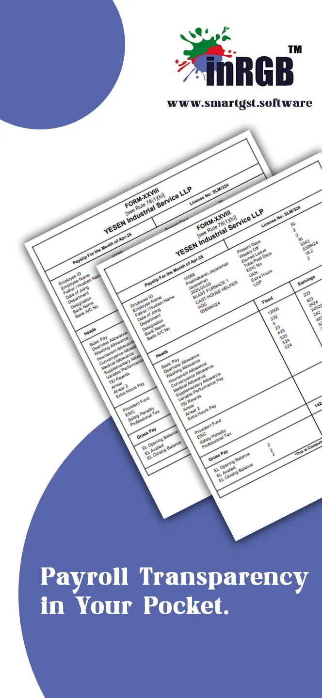 inRGB Payslip | Indus Appstore | Screenshot