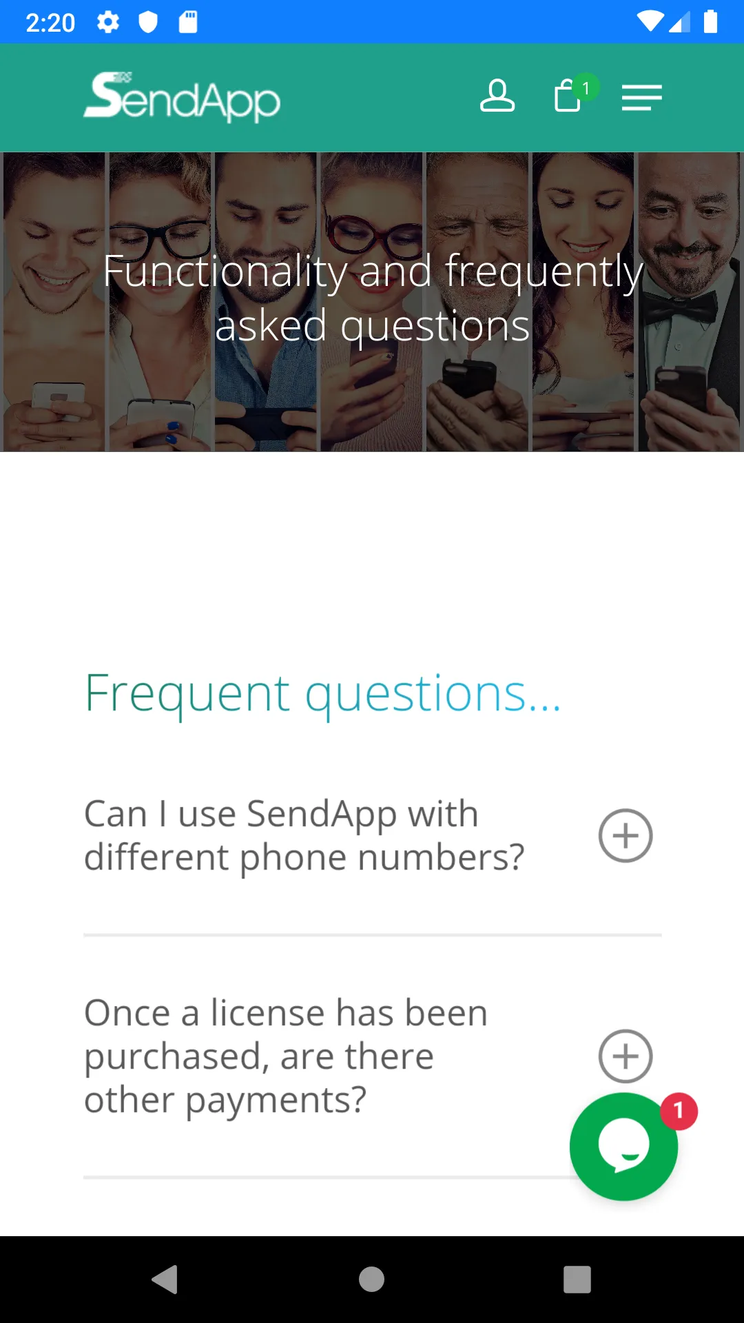 Sendapp Free | Indus Appstore | Screenshot