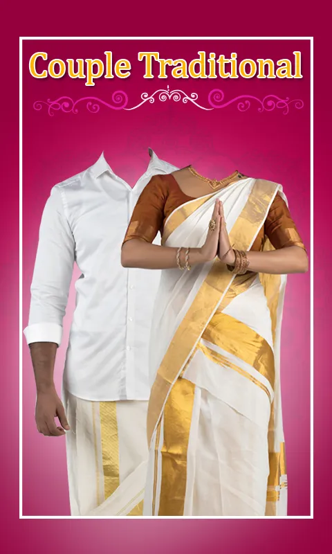 Couple Traditional Photo Suit | Indus Appstore | Screenshot