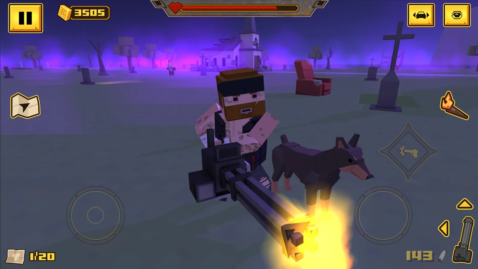 BLOCKAPOLYPSE™: Zombie Shooter | Indus Appstore | Screenshot