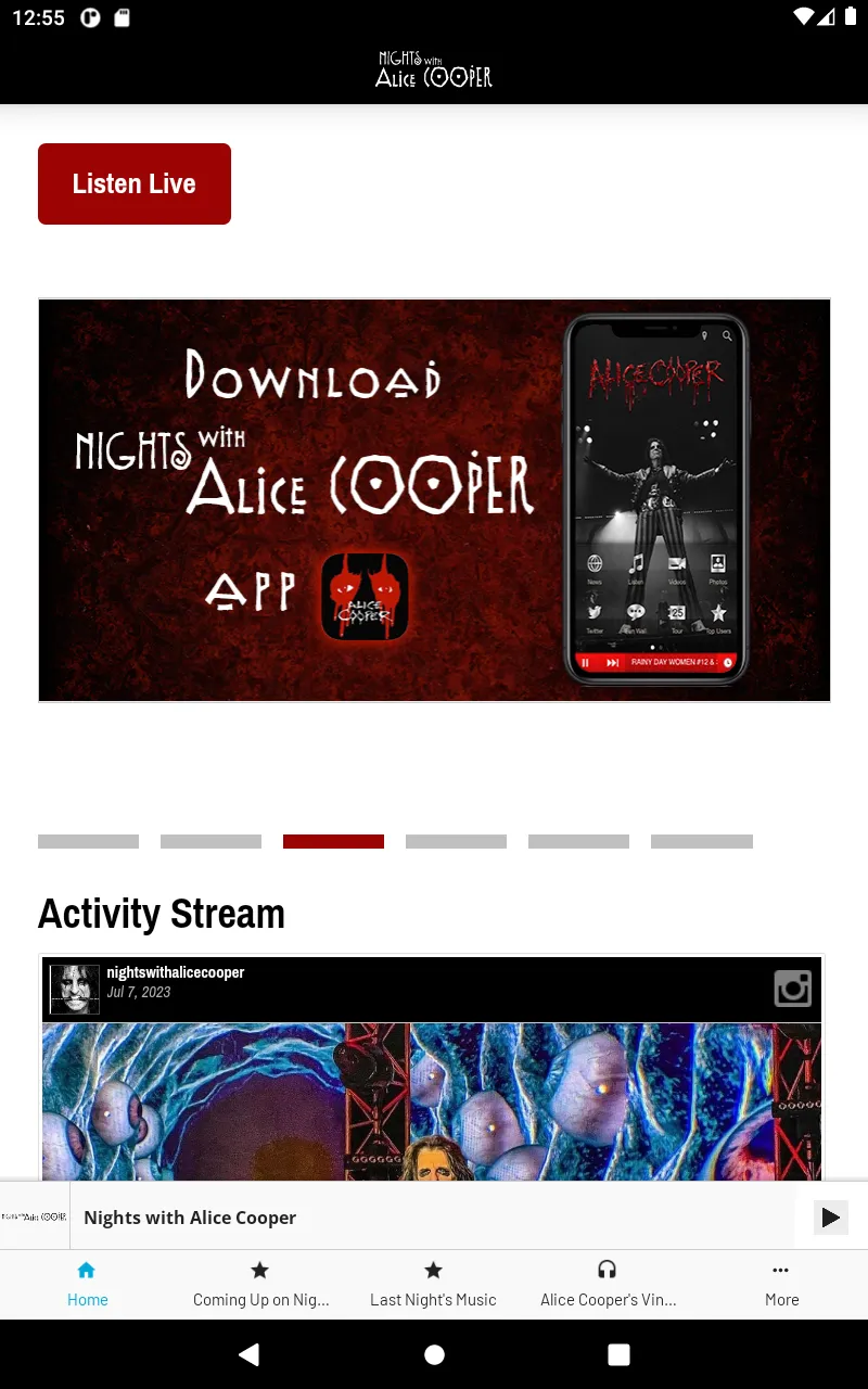 Nights With Alice Cooper | Indus Appstore | Screenshot