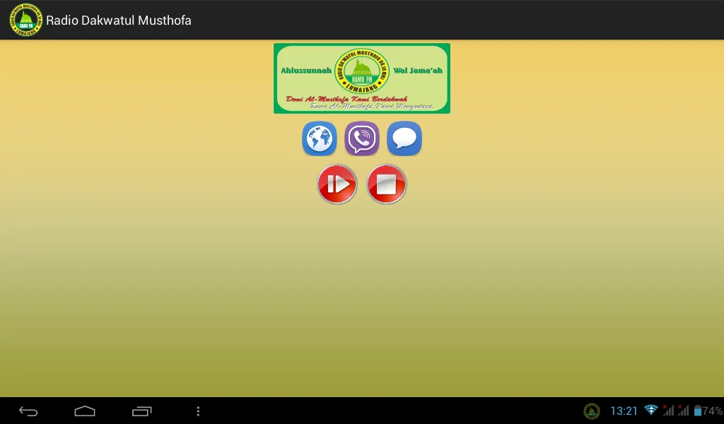 Radio Dakwatul Musthofa | Indus Appstore | Screenshot