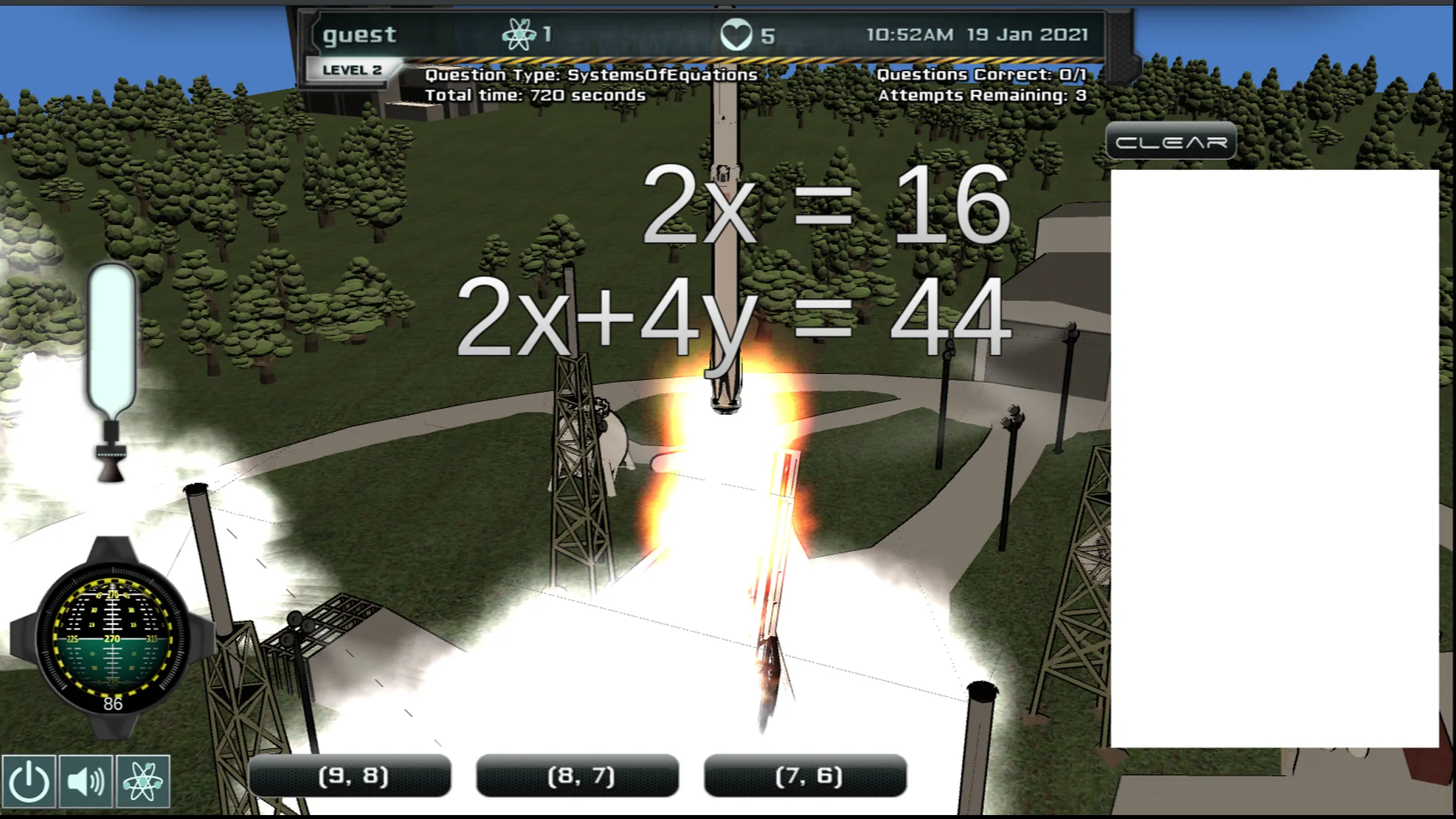 Intergalactic Algebra | Indus Appstore | Screenshot