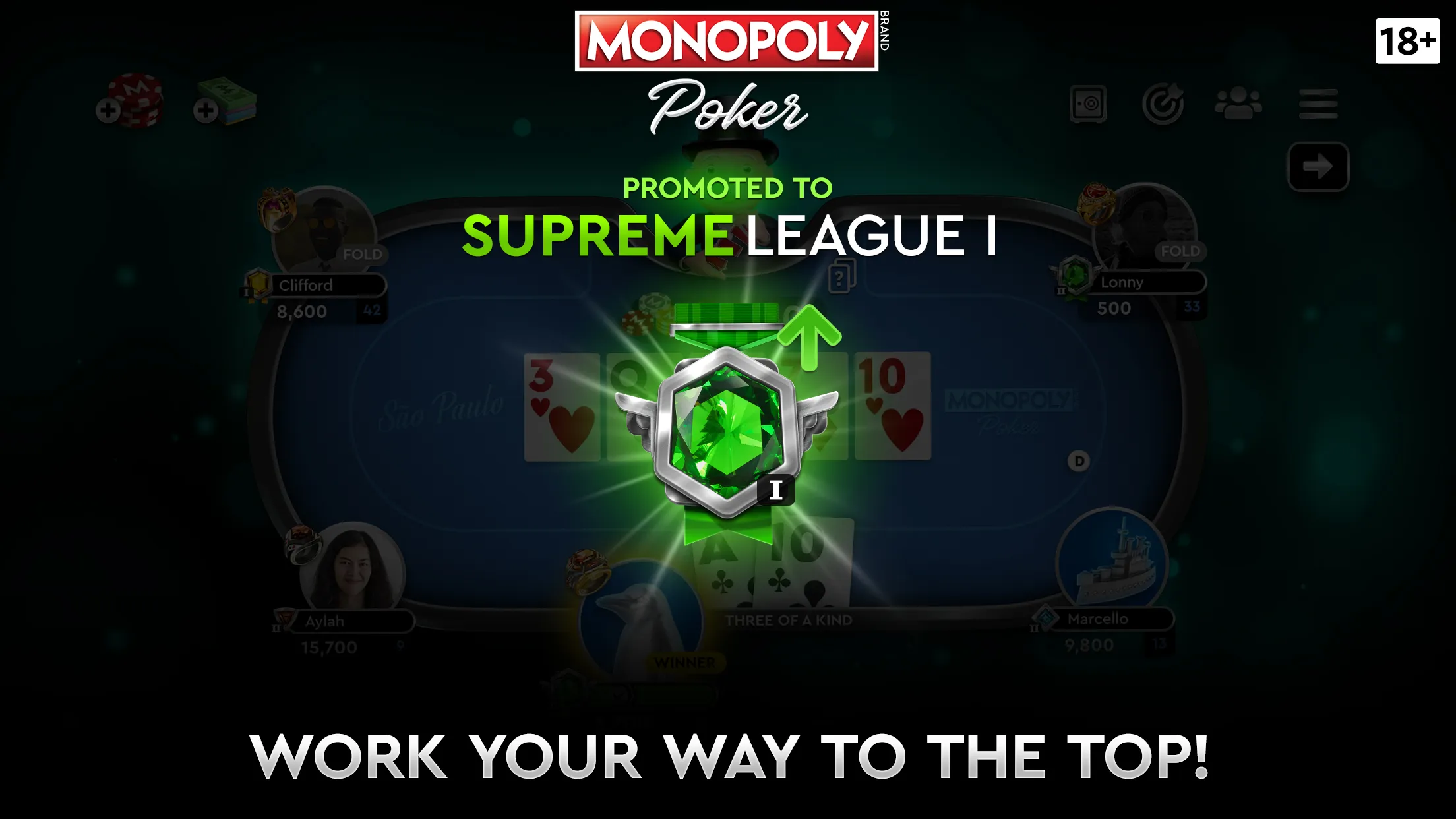 MONOPOLY Poker - Texas Holdem | Indus Appstore | Screenshot