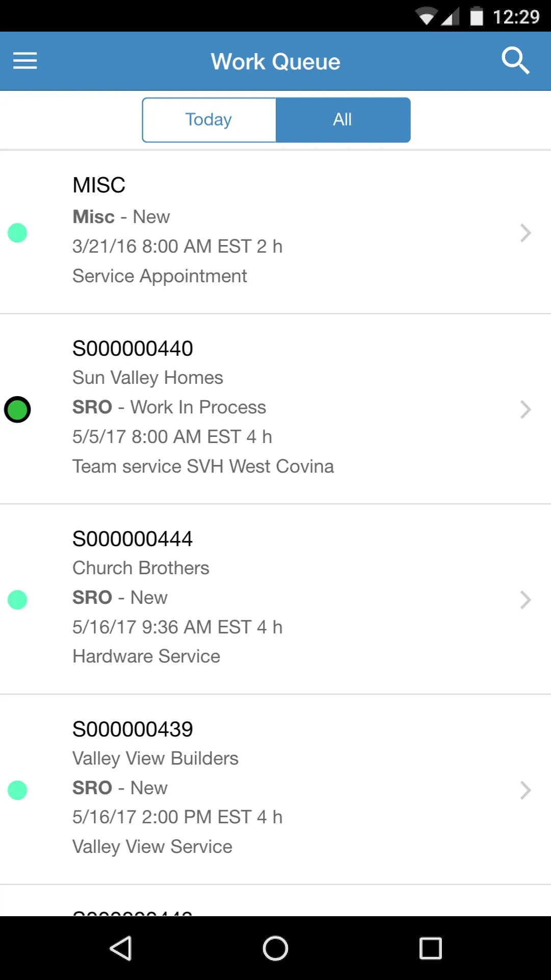 Infor Service Management | Indus Appstore | Screenshot