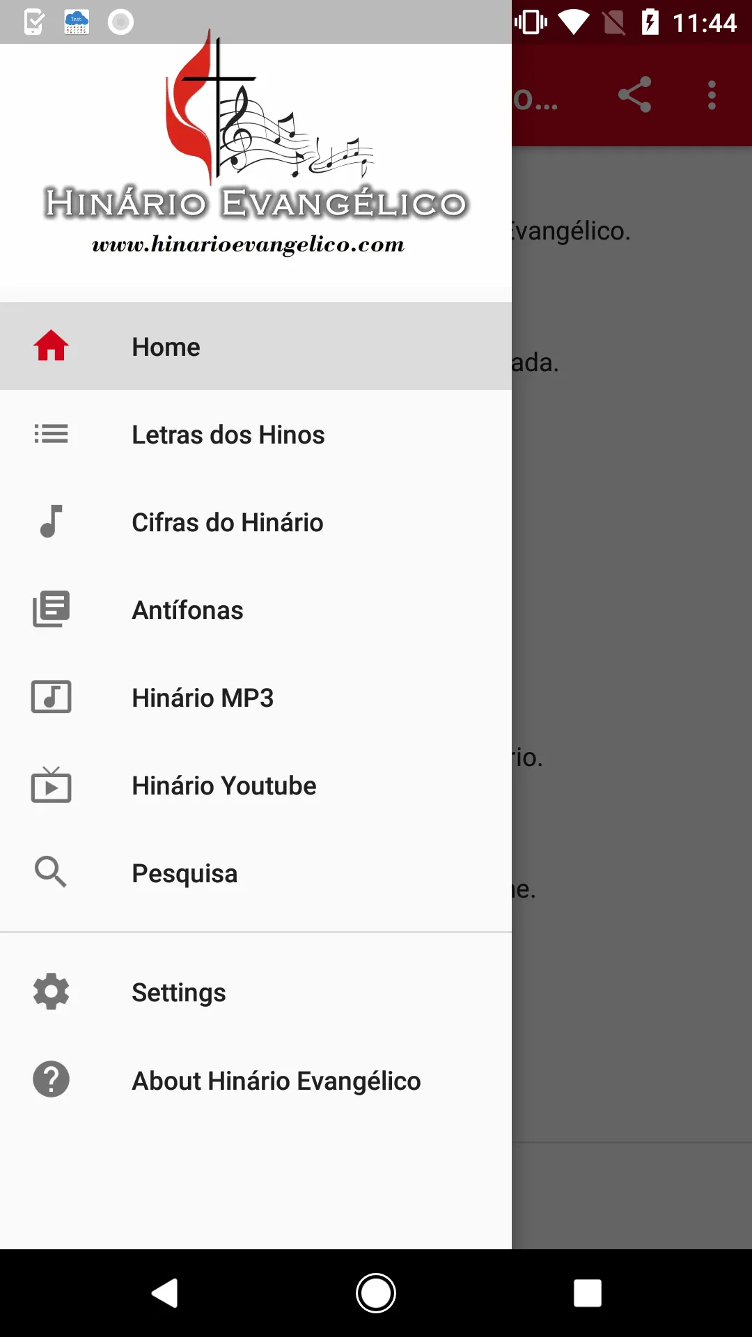 Hinário Evangélico Metodista | Indus Appstore | Screenshot