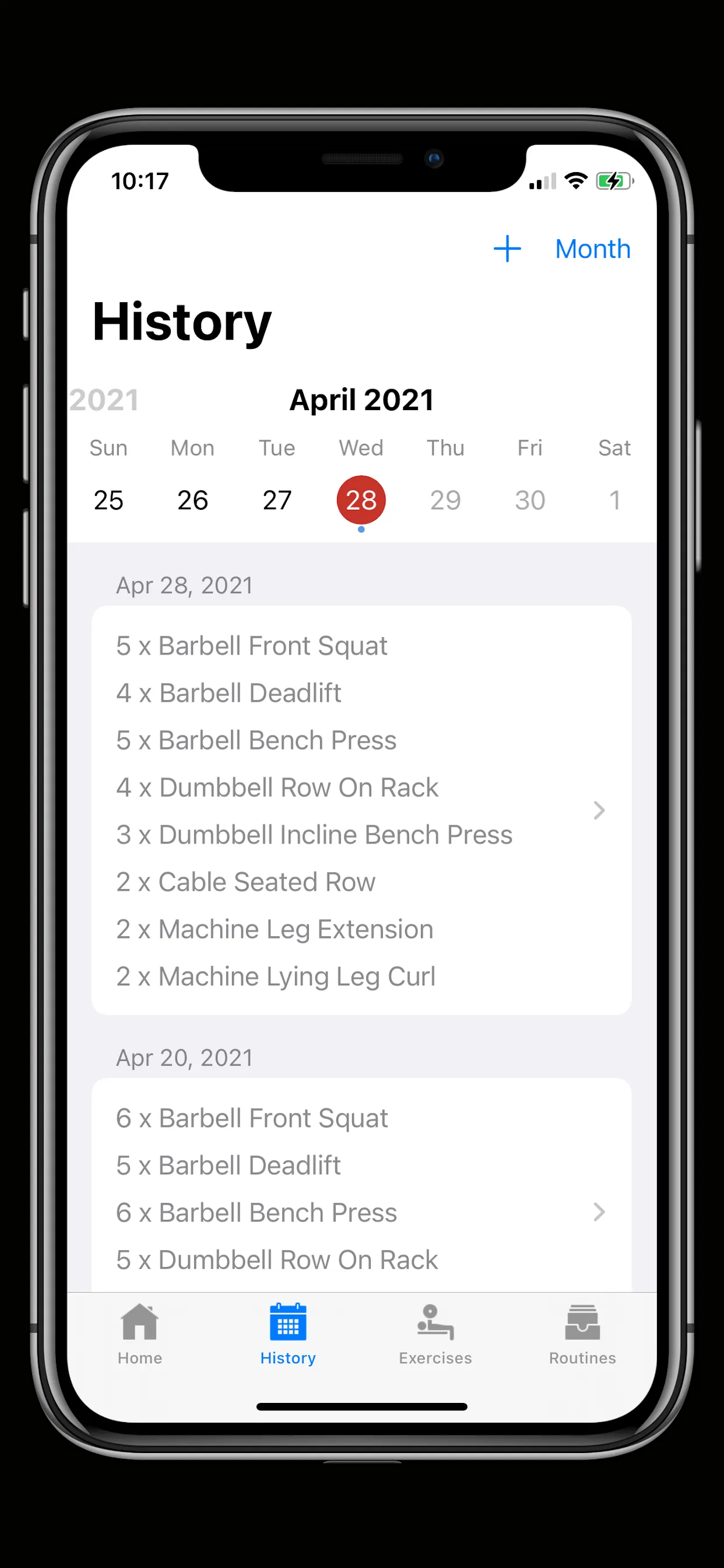 Fitness Logbook | Indus Appstore | Screenshot