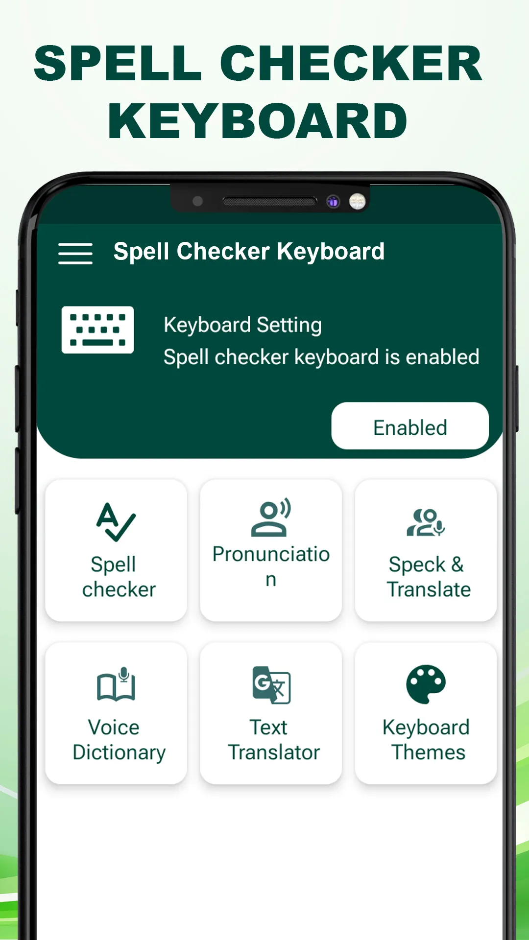 English spell checker keyboard | Indus Appstore | Screenshot