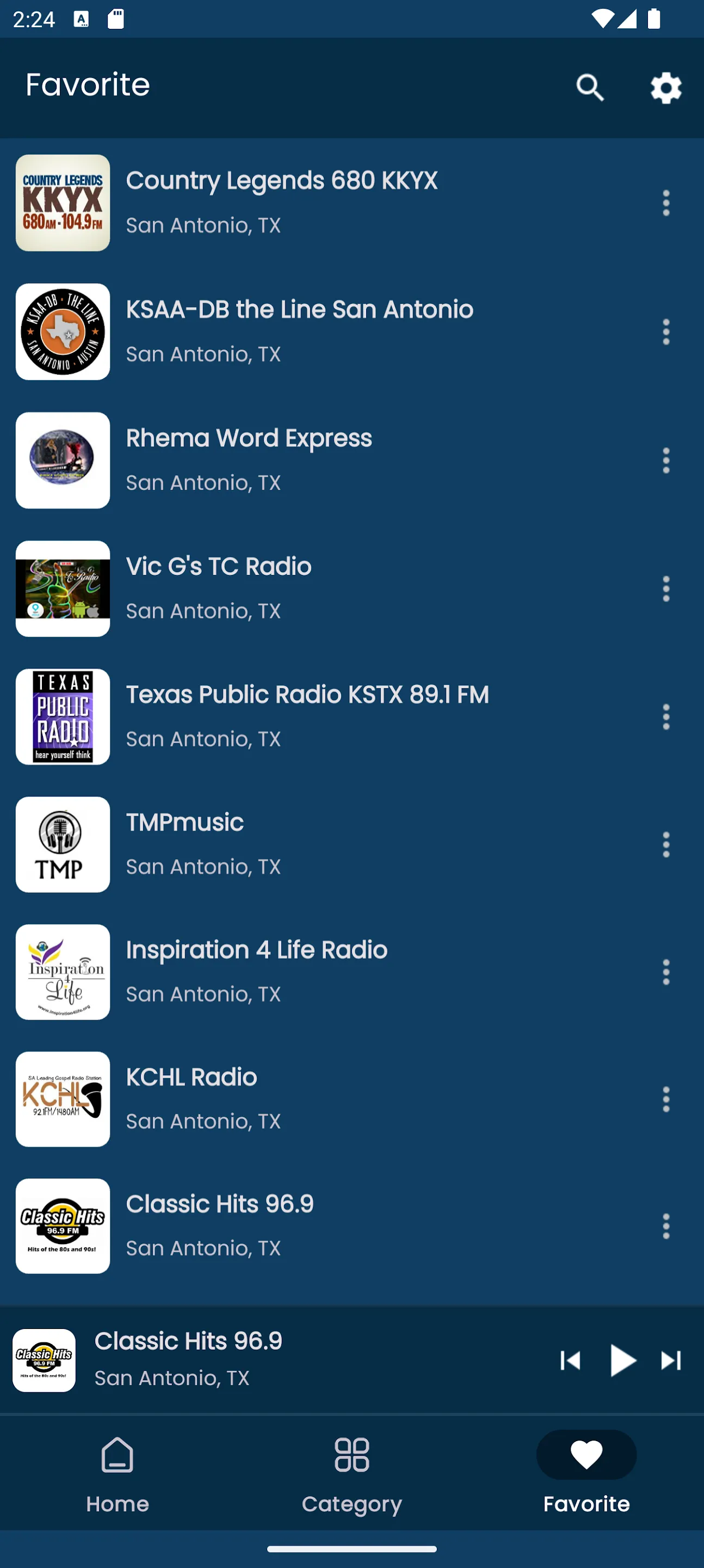 Radios from San Antonio | Indus Appstore | Screenshot