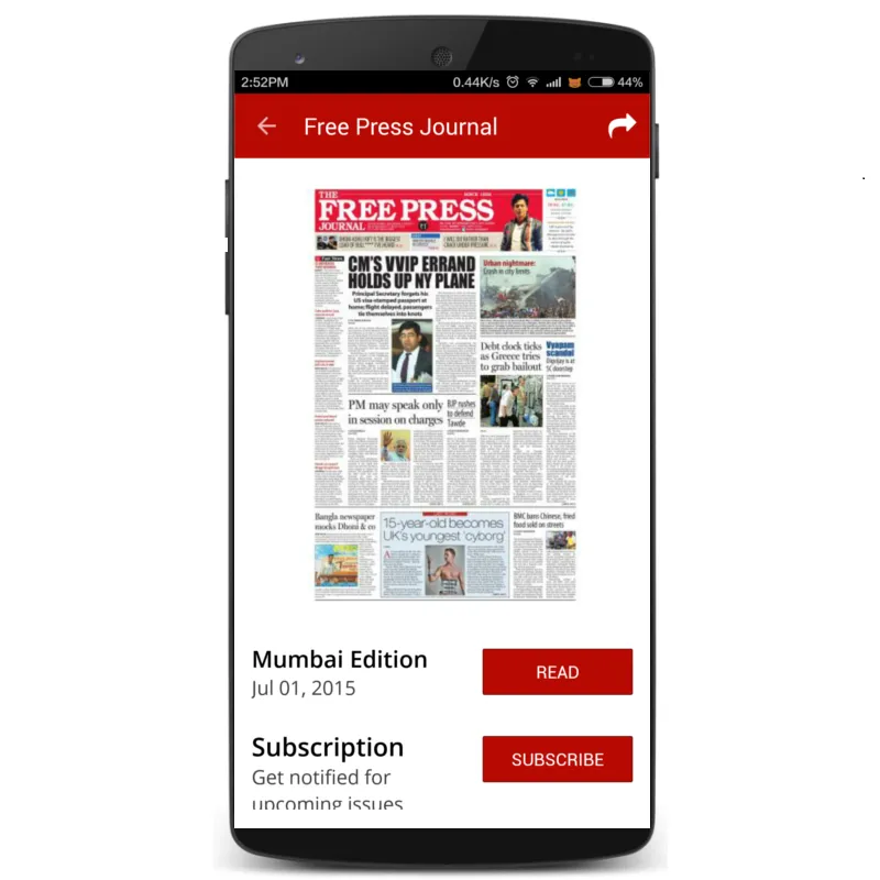 Free Press Journal | Indus Appstore | Screenshot