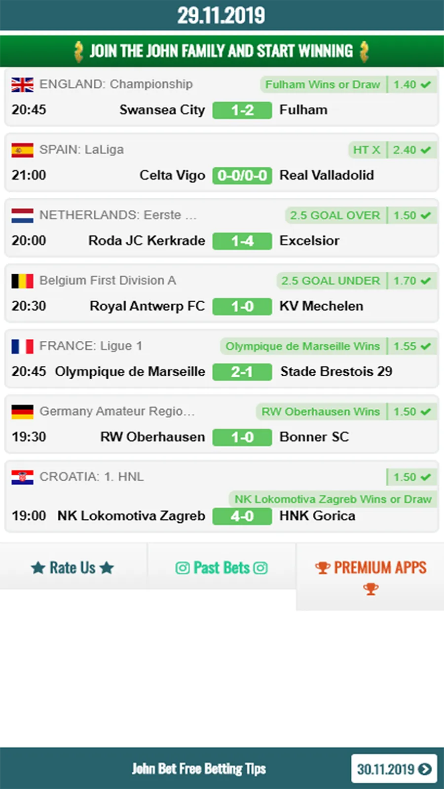 Betting Tips | Indus Appstore | Screenshot