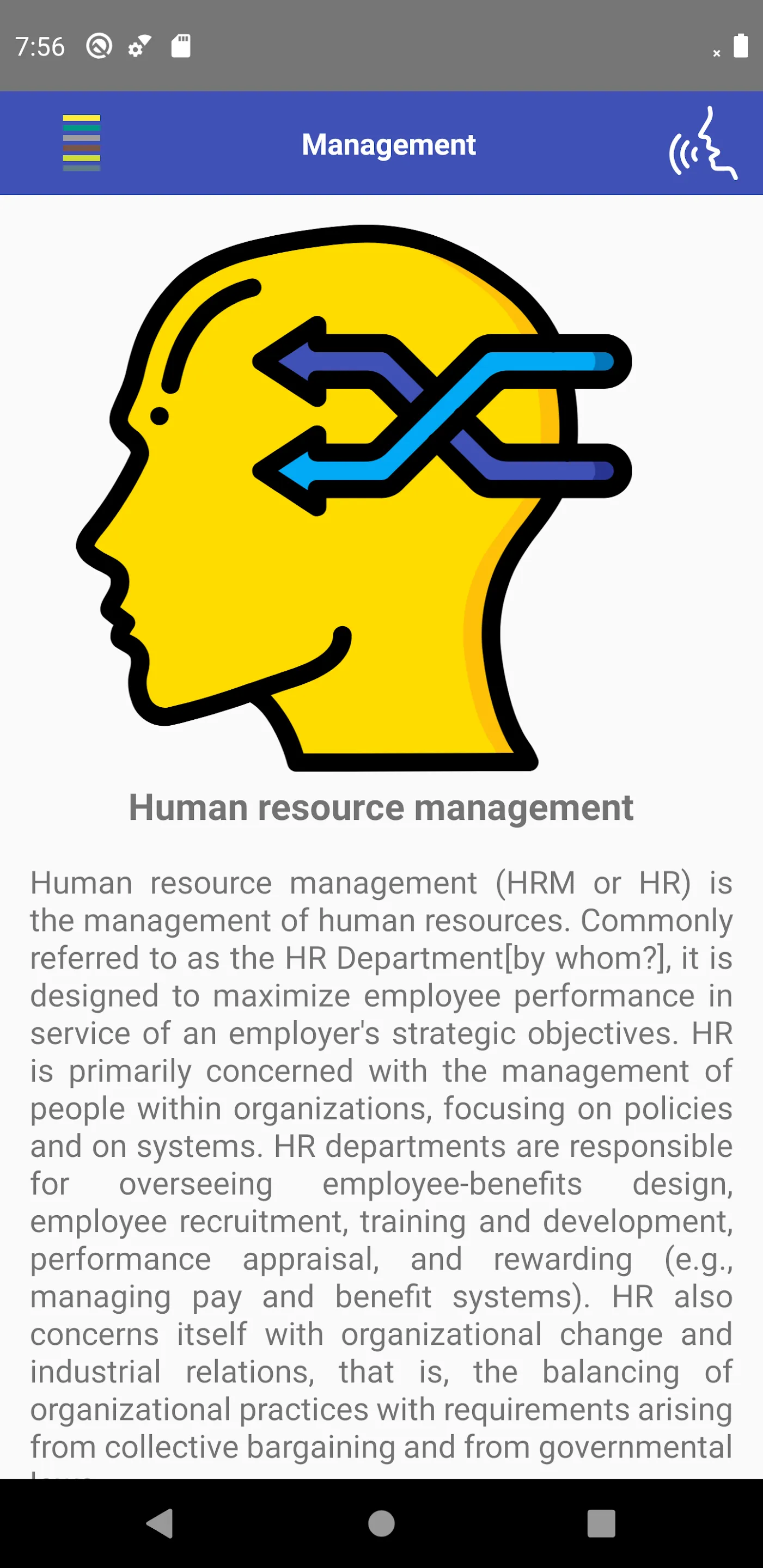 Management Fundamentals | Indus Appstore | Screenshot