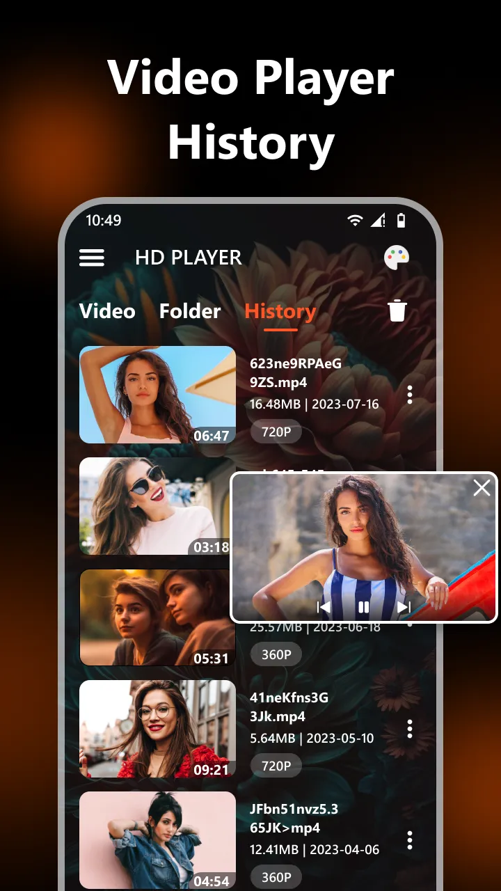 HD Video Player For All Format | Indus Appstore | Screenshot