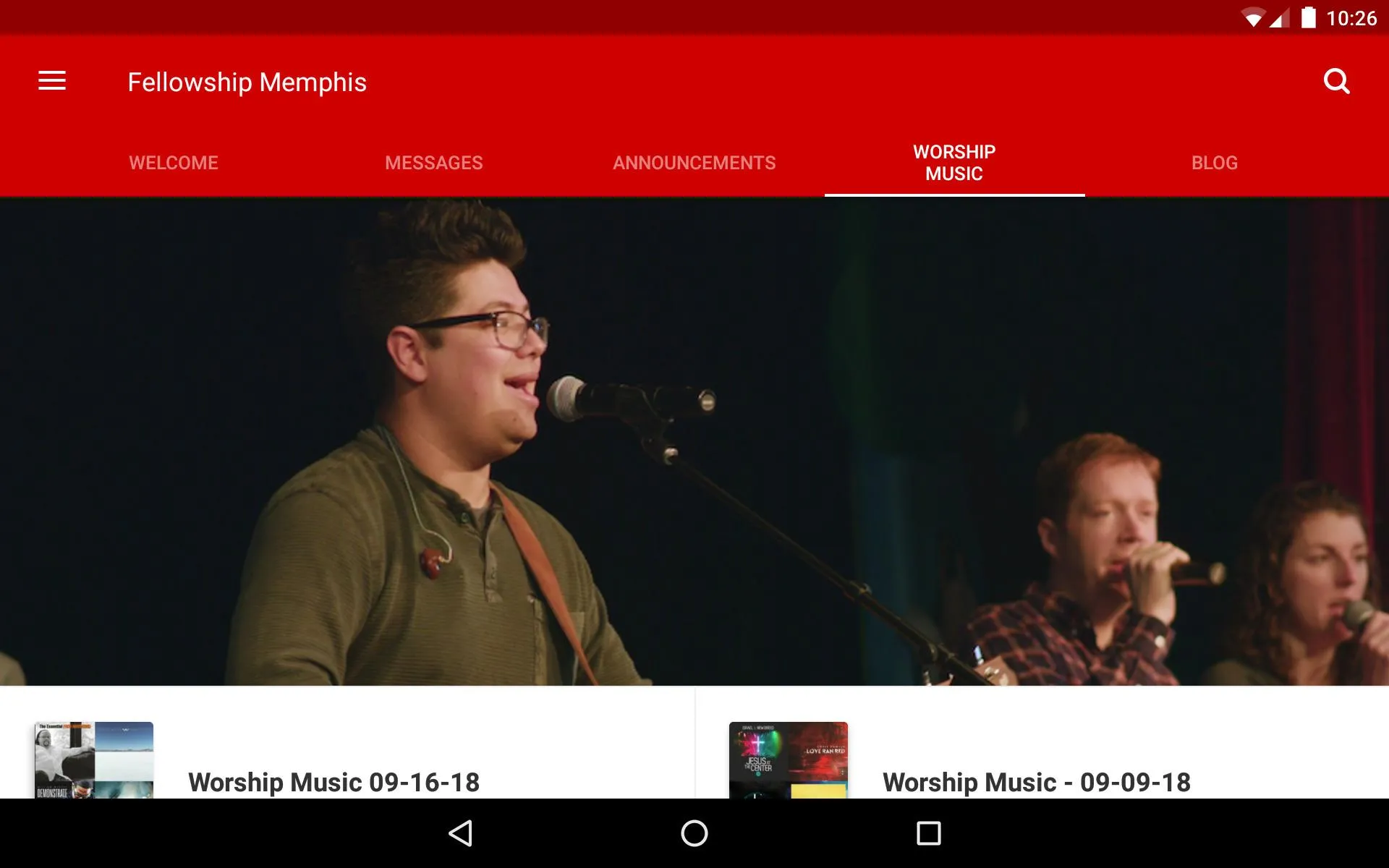 Fellowship Memphis | Indus Appstore | Screenshot