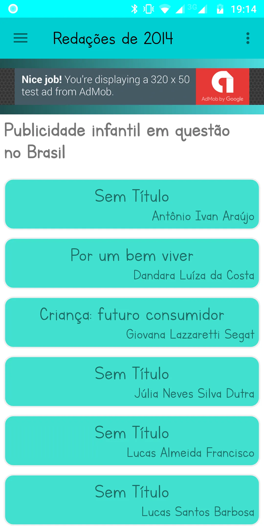 Redações Nota 1000 Enem | Indus Appstore | Screenshot