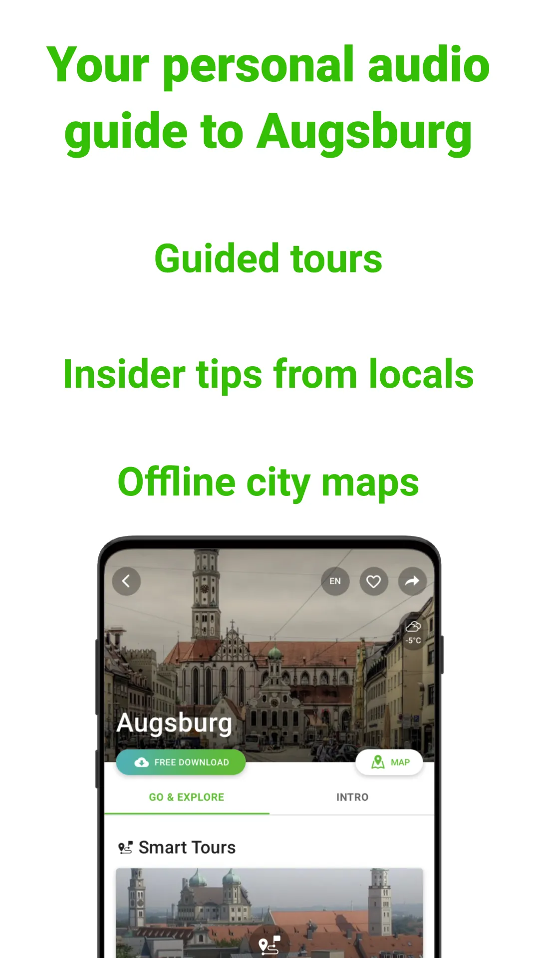 Augsburg Tour Guide:SmartGuide | Indus Appstore | Screenshot