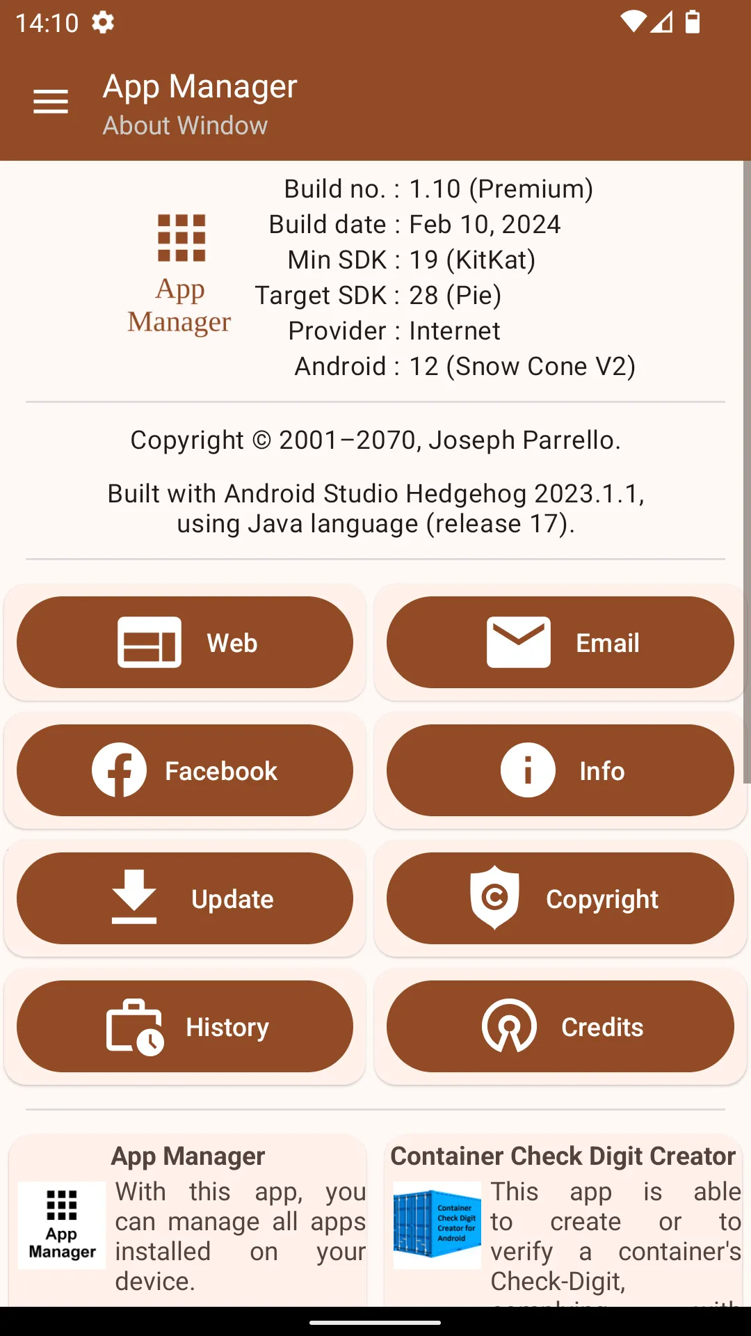 App Manager | Indus Appstore | Screenshot