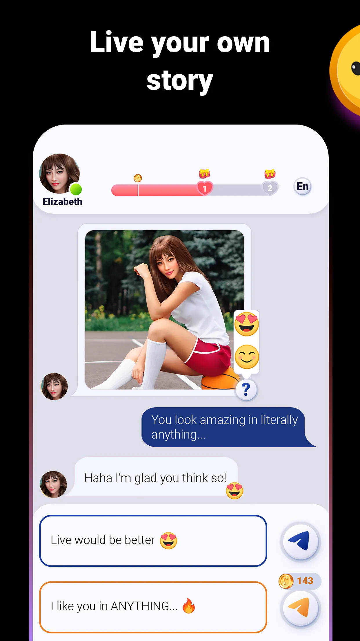 Loverz: Interactive stories | Indus Appstore | Screenshot