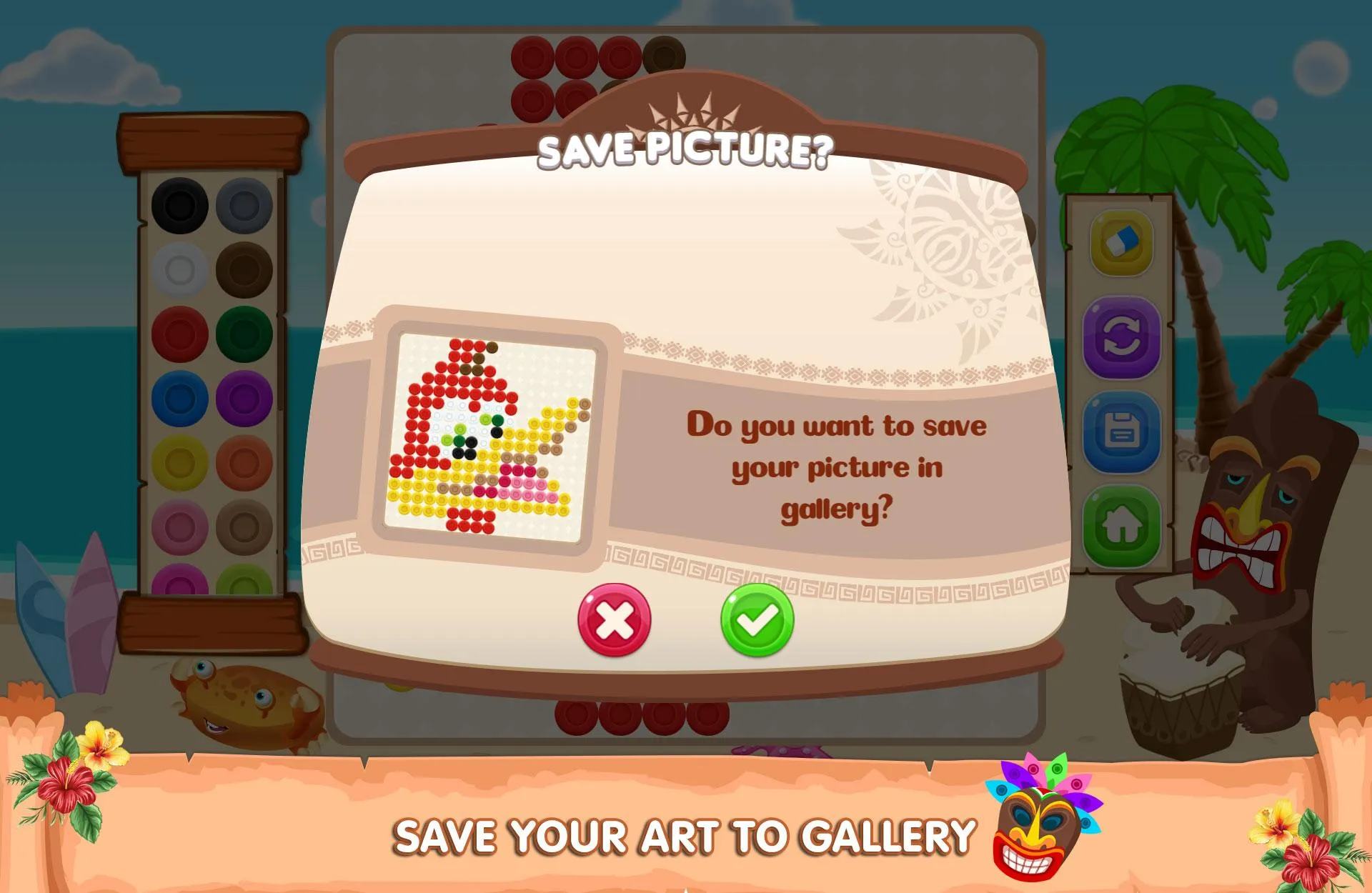 Mosaic Beads Puzzle: Hama Art | Indus Appstore | Screenshot